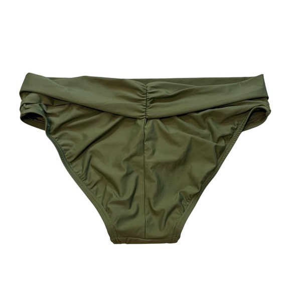 NWT, Sunsets Unforgettable Olive Bikini Bottoms, Sz L - Picture 4 of 9